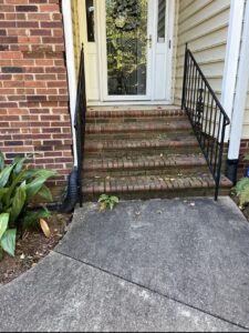 Front Step Cleaning in Rock Hill sc